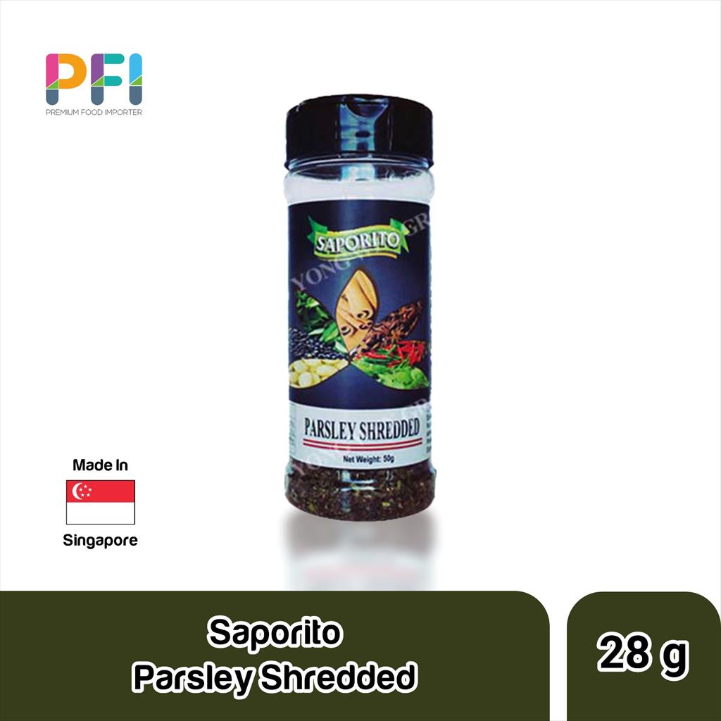 

Parsley Shredded Saporito 28g Peterseli Import