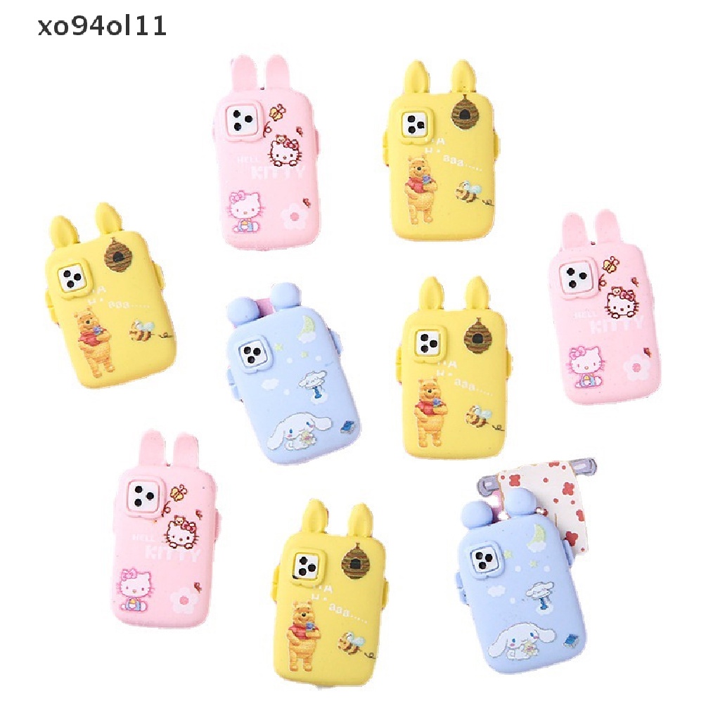 Xo 5pcs 1: 12rumah Boneka Miniatur Aksesoris Model Ponsel Mini OL