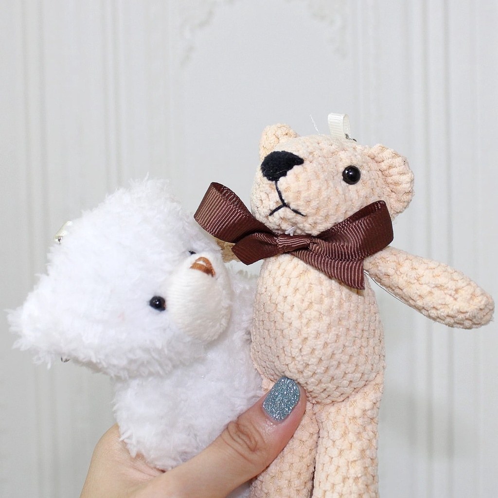 Gantungan Boneka Bear Gantungan Tas Ukuran Sedang