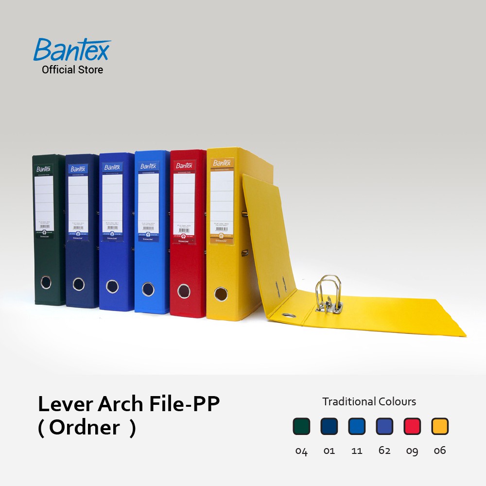 

Ordner Bantex A4 7cm 1450 Warna Tradisional