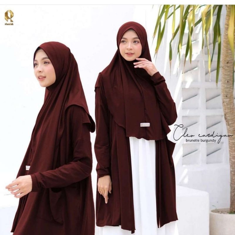 Jilbab Khimar CLEO CARDIGAN