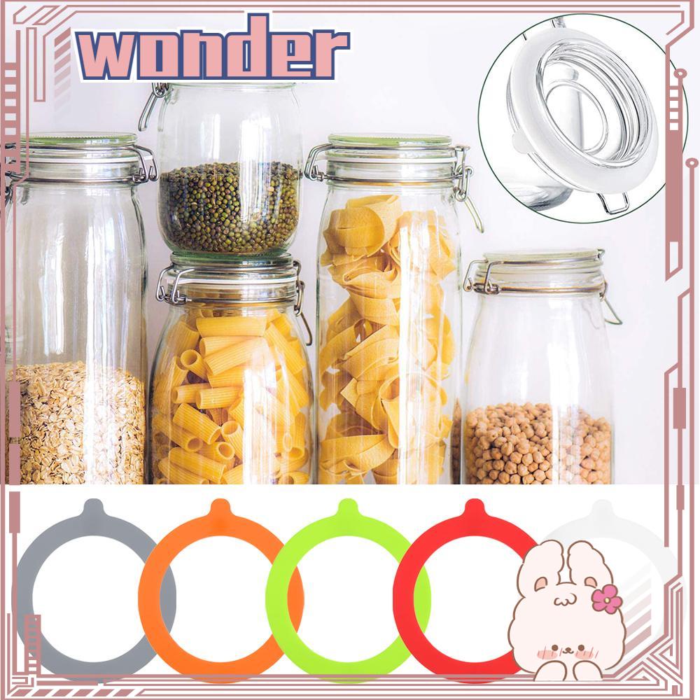 Wonder Jar Paking Toples Anti Bocor Pengganti Pencuci Penyimpanan Kaleng Aksesoris Mason Jars Gasket