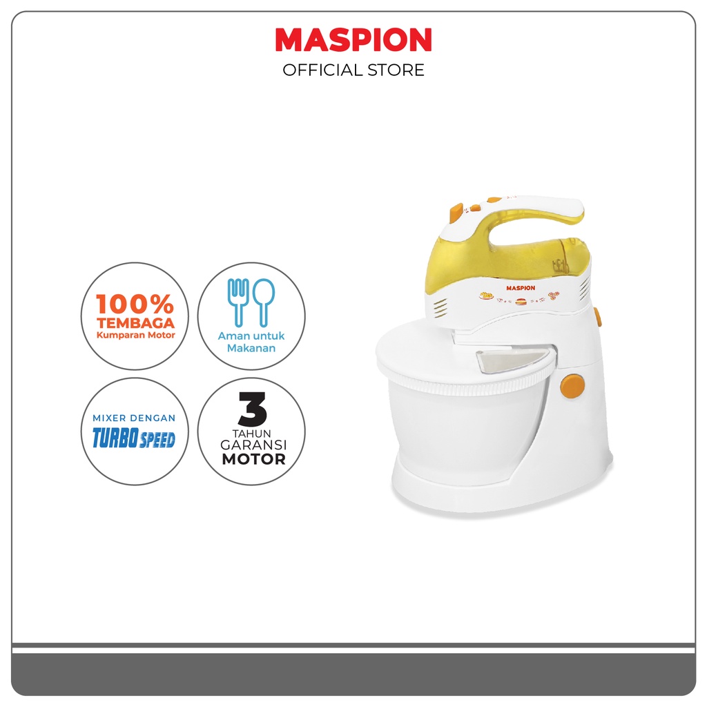 Maspion Stand Mixer Kapasitas 3 Liter MT-1191