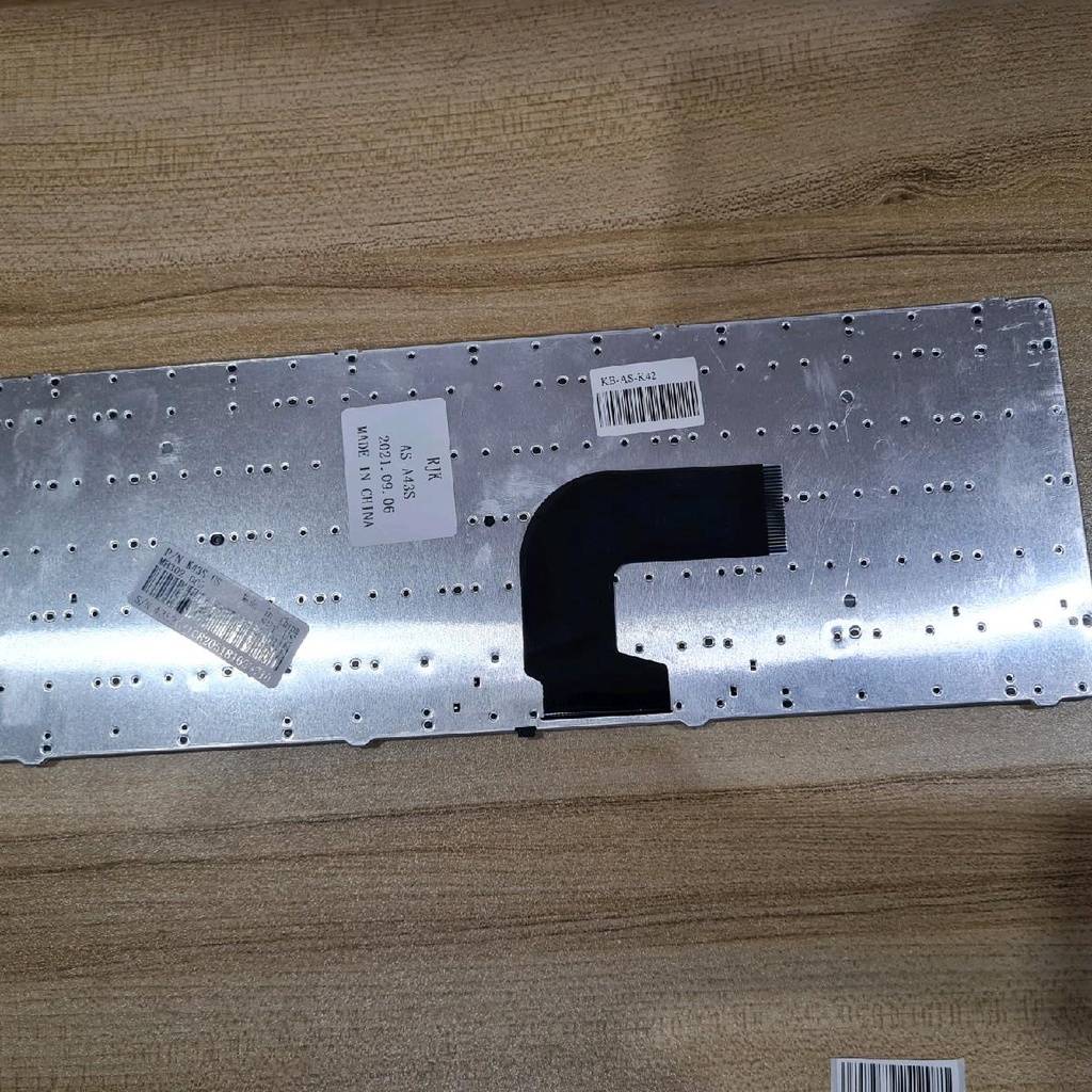 Keyboard Laptop ASUSS A43s A43SJ K43s X43S K43SA A43SA K43SJ  Soket belok