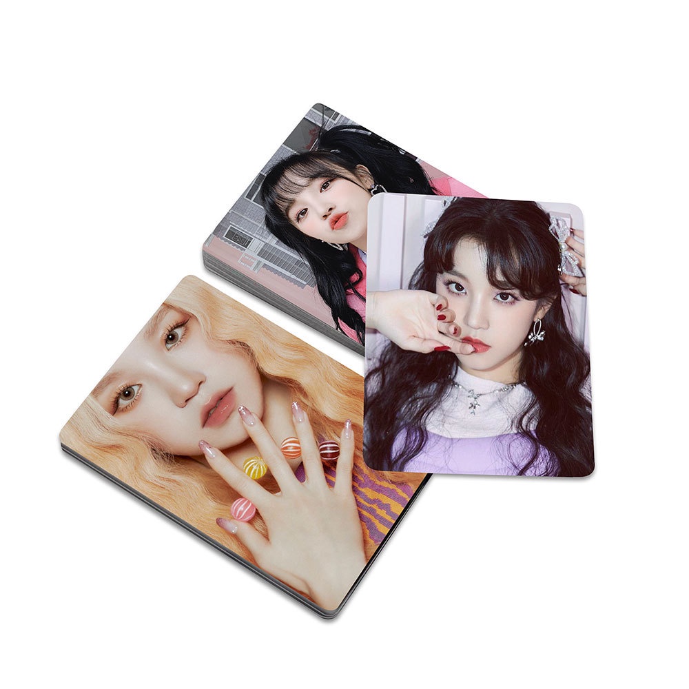 55pcs/box YUQI (G) I-DLE Photocards Khusus Solo Album Foto Kartu Lomo GIDLE Kpop Postcards