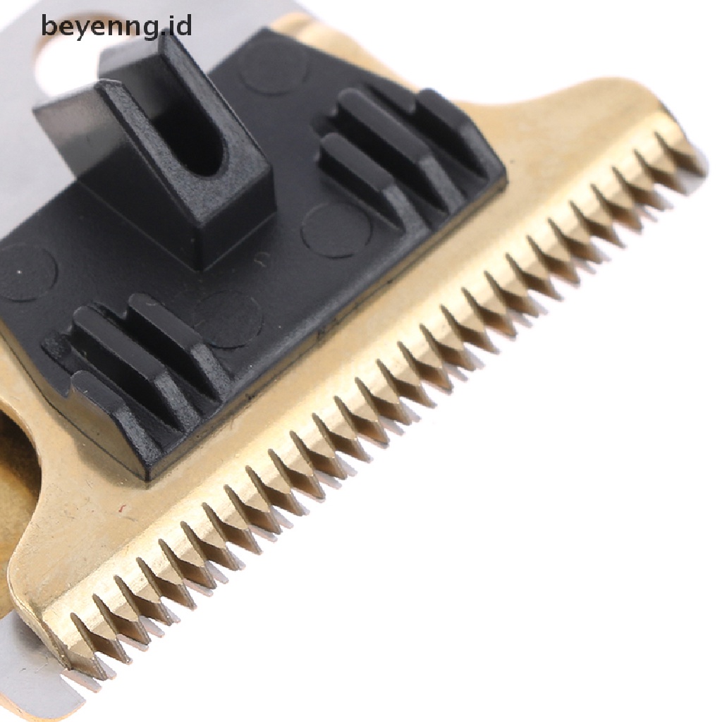 Beyen Metal T-Shaped Hair Clipper Blade T9 Pisau Trimmer Pengganti Clipper Head Kit ID