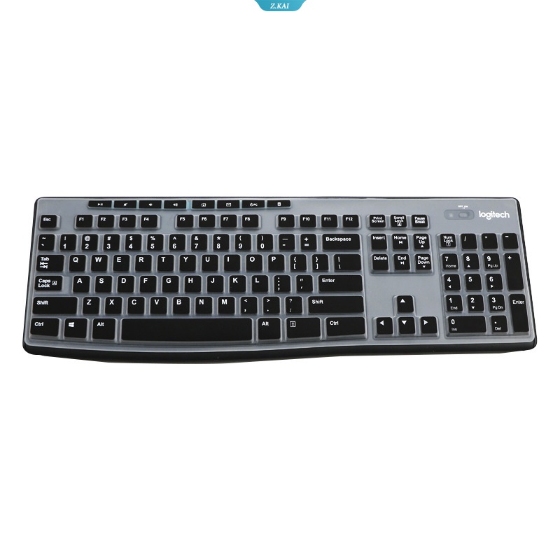 Pelindung Keyboard PC Tahan Air Ultra Tipis Untuk Logitech 15.6 Inch MK270 MK275 MK200 K270 Full Coverage Keyboard Silicone Cover Film Tahan Debu [ZK]