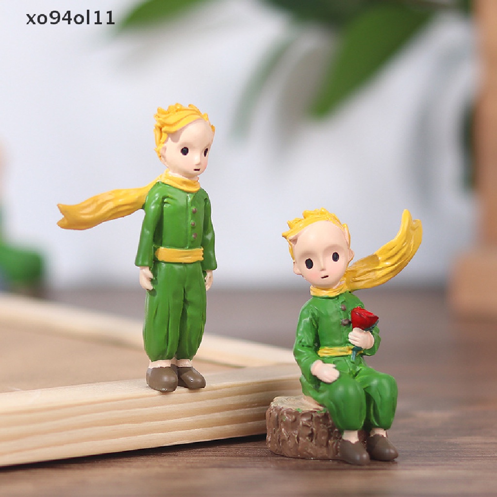 Xo 1Pc The Little Prince Action Figure Resin Patung Boneka Dekorasi Desktop Rumah OL