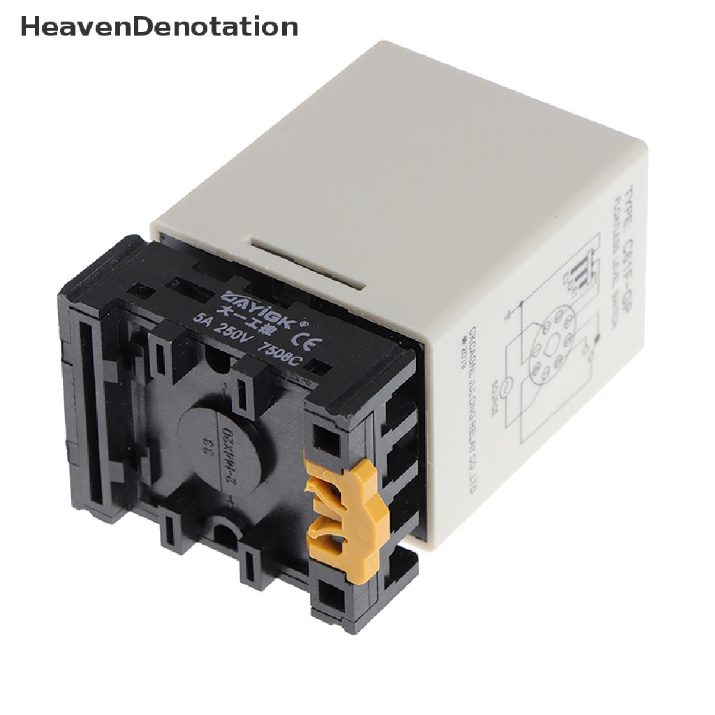 [HeavenDenotation] C61f-gp AC220V Relay Level Floatless Saklar Level Controller Dengan Base HDV