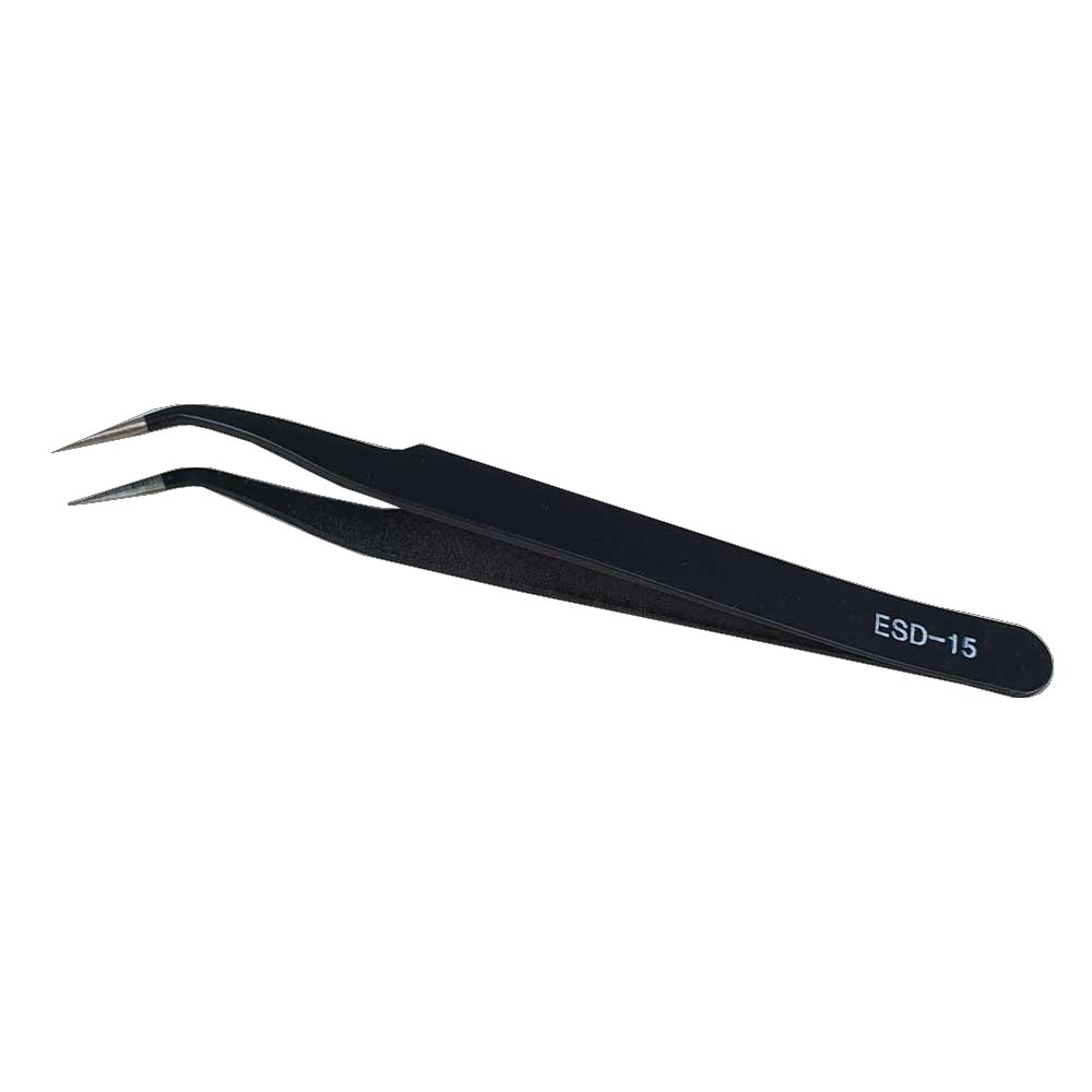 Eagle Beak Pinset Siku Stainless Steel Laboratorium Tweezers Anti-static - SET A RAV SOLUTION