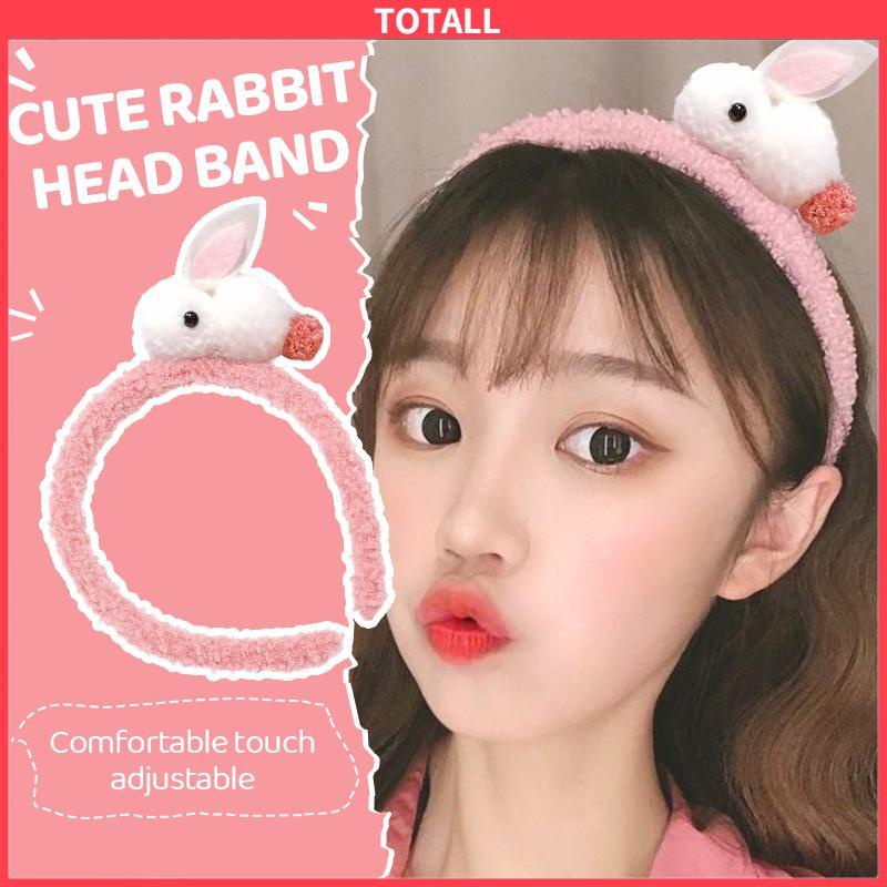 COD Headband Mandi/ Bando Cuci Muka/ Bandana Make Up/ Hairband Masker-Totall