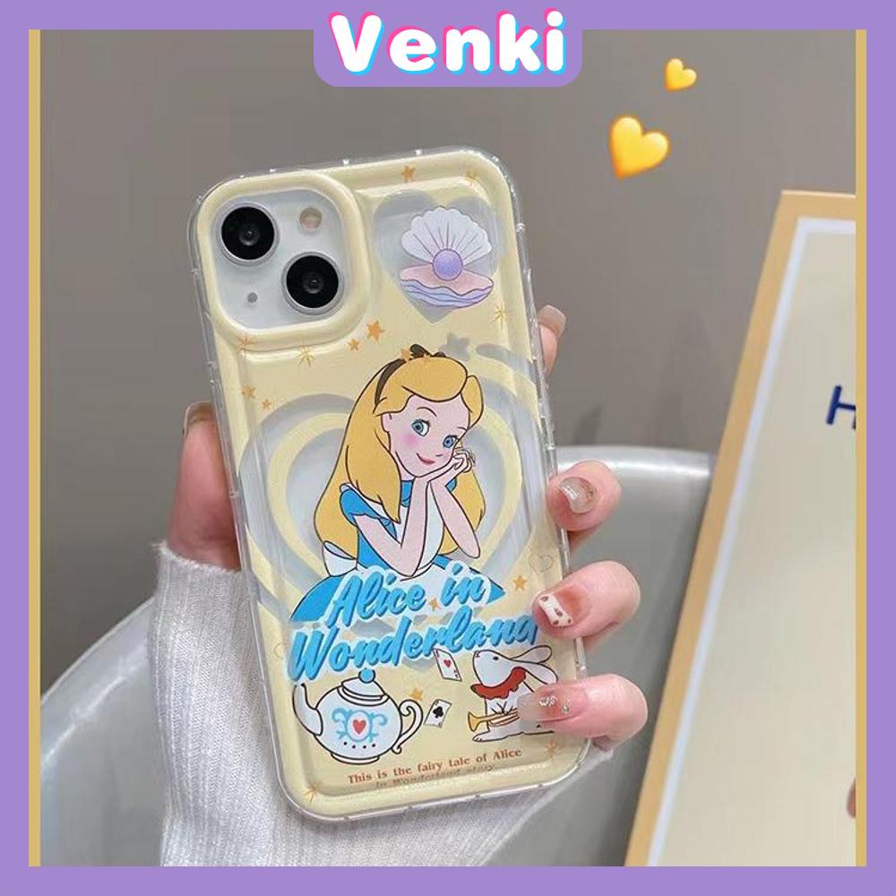 Case For iPhone 14 Pro Max Soft TPU Jelly Airbag Case Cute Cartoon Princesses Camera Protection Shockproof For iPhone 14 13 12 11 Plus Pro Max 7 Plus X XR