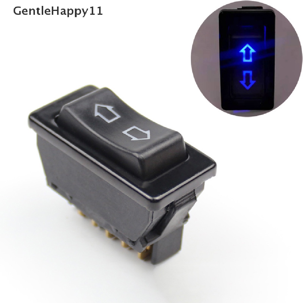 Gentlehappy Universal Direct Current 12V 20A Saklar Jendela Power Mobil Otomatis 5pin (Biru) id