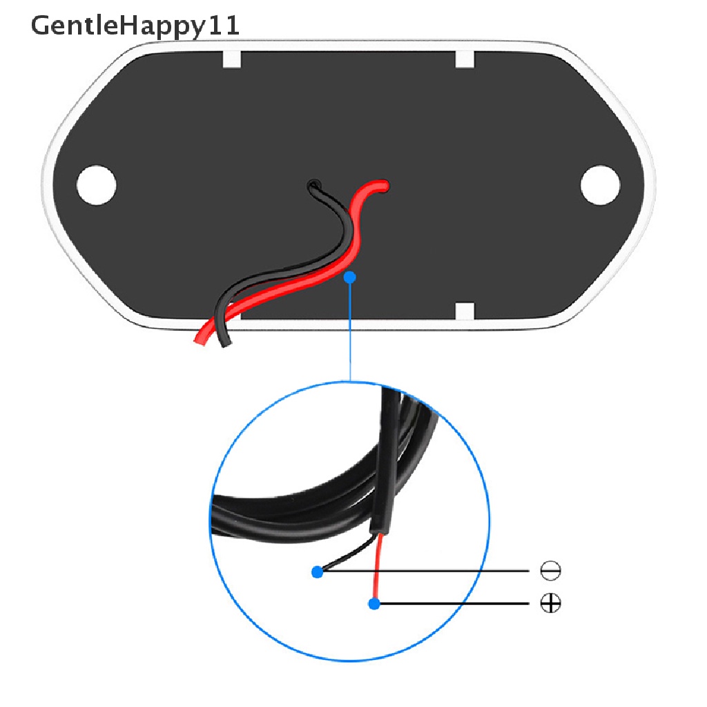 Gentlehappy Lampu Plat Nomor Mobil Truk 6lampu Belakang Lisensi Universal LED Untuk Trailer Van id