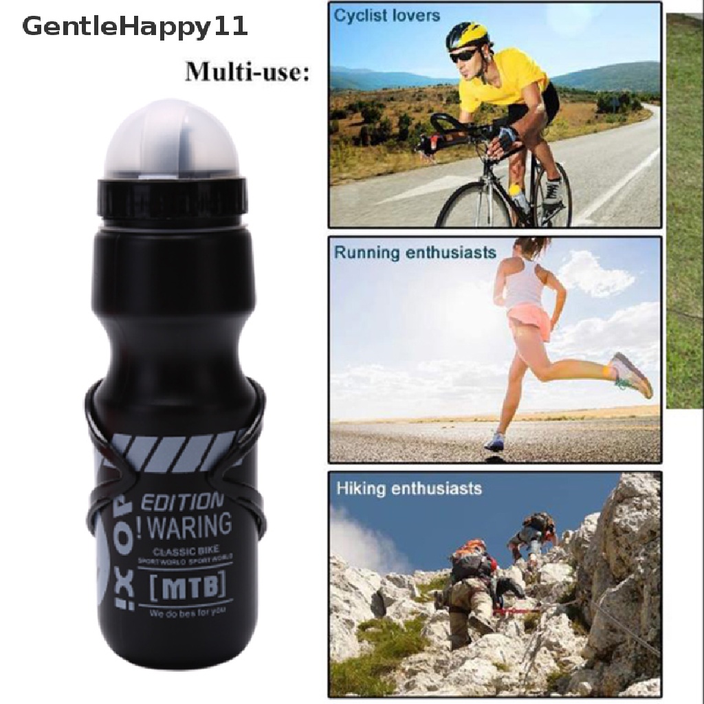 Gentlehappy 750ML Botol Minum Air Bersepeda Sepeda Gunung Portabel Sepeda Dengan Holder Cage id