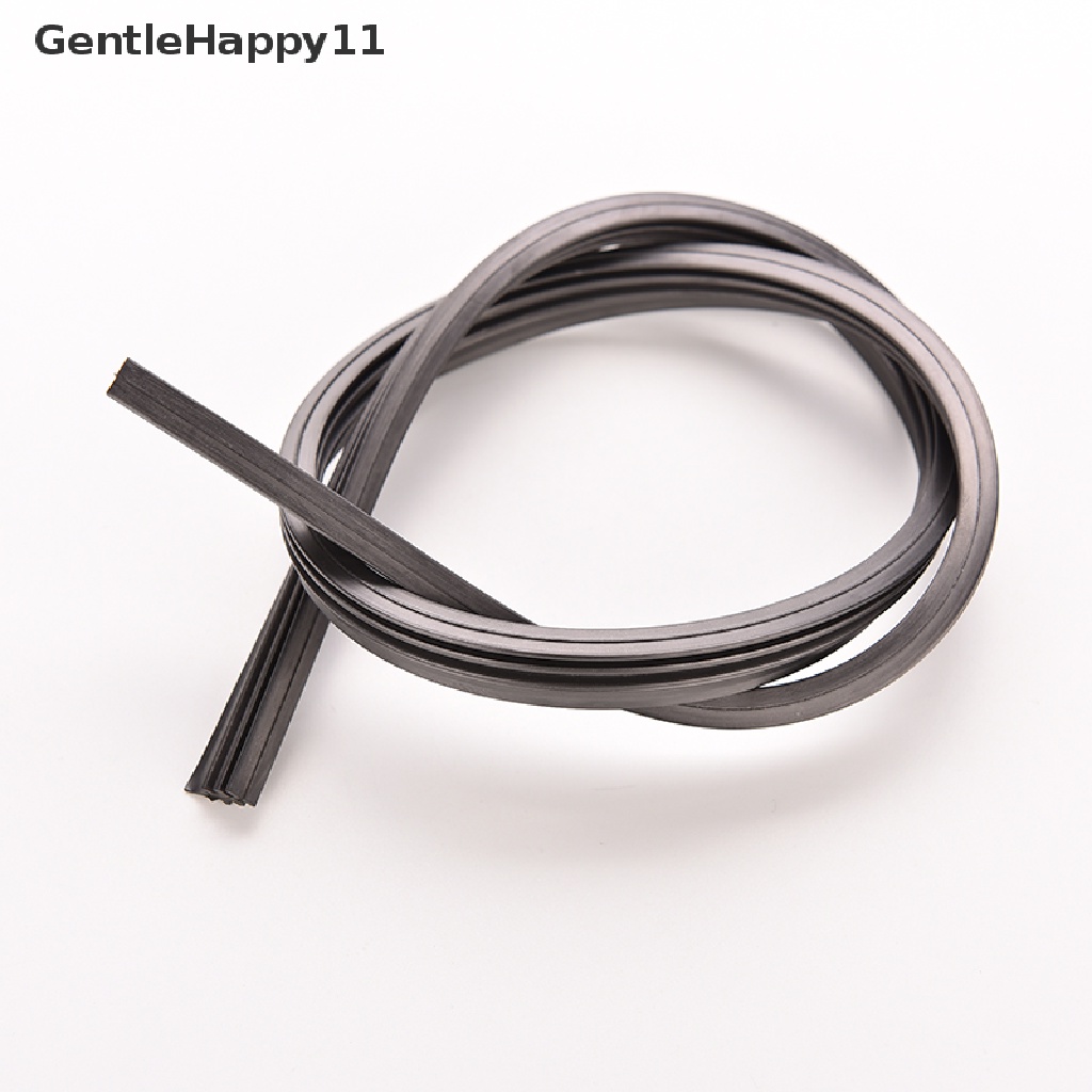 Gentlehappy UniversalDouble Auto Mobil Bis Kaca Depan Frameless Karet Wiper Blade Refill 24 &quot;6mm id