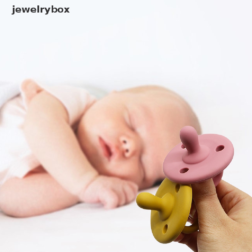 [jewelrybox] Baby Silicone Molar Soother Dot Newborn Dummy Soother Food Grade Silikon Butik