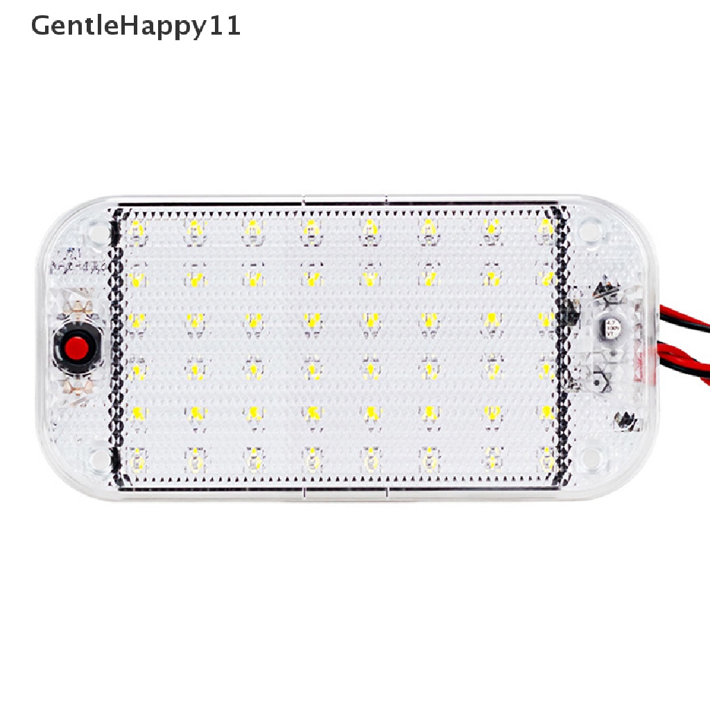 Gentlehappy 48lampu Panel LED Lampu Baca Interior Mobil Lampu Kabin Kecerahan Tinggi id