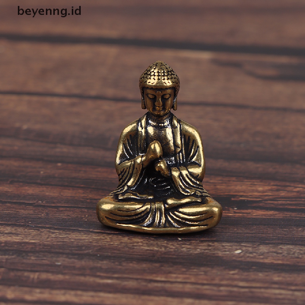 Beyen Maitreya Buddha Satue Taman Dekorasi Rumah Crafs Miniatur Fingure Hadiah ID