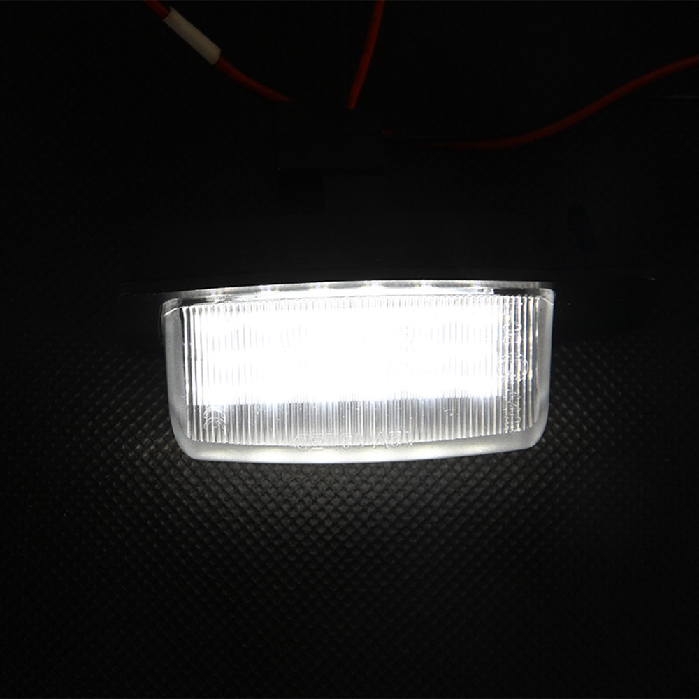 2pcs Lampu Plat Nomor LED Putih Lampu Plat Nomor Untuk Mitsubishi Eclipse1 2 3 4 Gerhana Cross Outlander Lancer Sportback