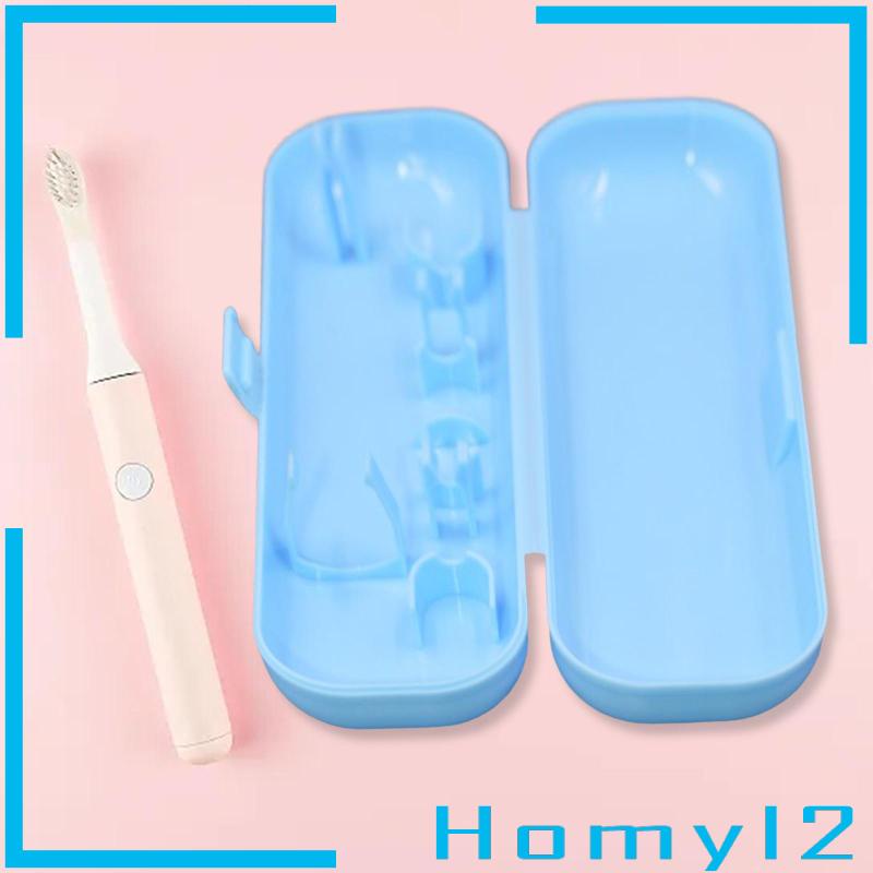 [HOMYL2] Case Travel Sikat Gigi Cover Pelindung Compact Portable Holder Untuk Kamar Mandi