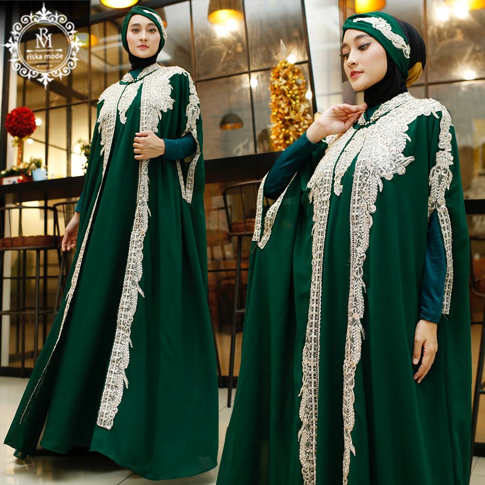 Kadai.baju / Gamis arab jumbo LD 120 / Kaftan nadia / Gamis pesta / Fashion muslim