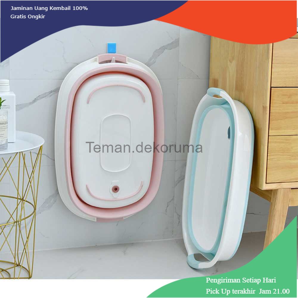 TD - RTG FOTUBS Baskom Ember Lipat Laundry Basin Water Bucket Foldable - FO6