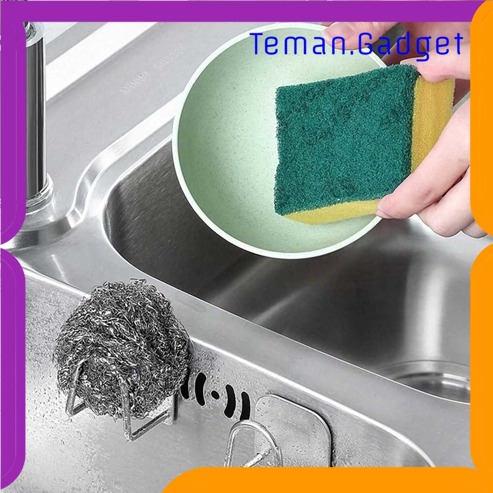 TG - DPR NADOBA Gantungan Dapur Stainless Steel Kitchen Sponge Holder - V305