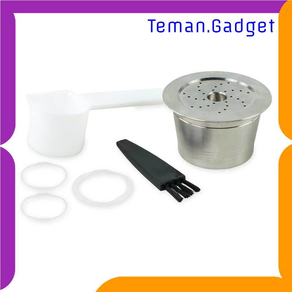 TG - DPR iCafilas Refillable Capsule Stainless for Cafissimo K-Fee Caffitaly