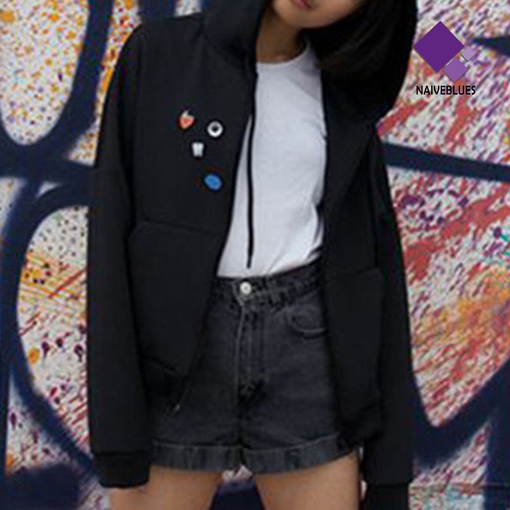 &lt; Naiveblues &gt; Fashion Kreatif Kerah Korsase Kartun Gigi Mata Bros Pin Perhiasan