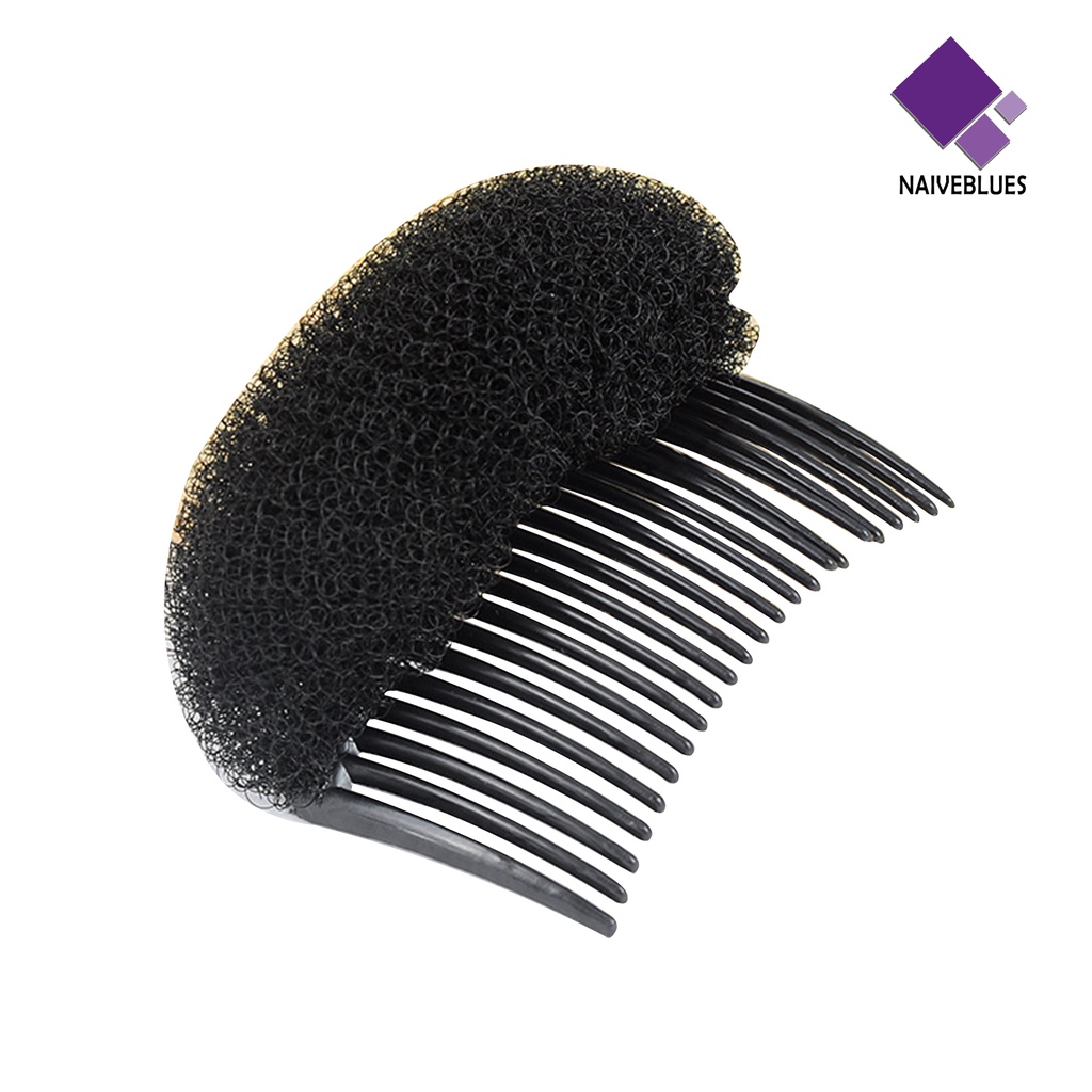 &lt; Naiveblues &gt; Bouffant Shaper Rambut Nyaman Berbulu Hidden Insert Styling Volume Mudah Untuk Pesta