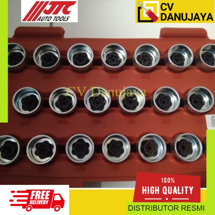 JTC 4392 JTC-4392 BMW Wheel Screw Lock Socket Mata Kunci Sok Kunci Roda BMW