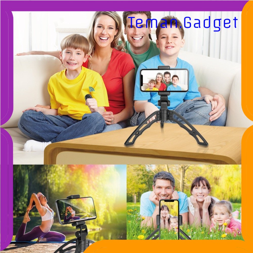 TG - KMP APEXEL Flexible SwitchPod Vlogging Mini Tripod 1/4 Screw - APL-JJ04