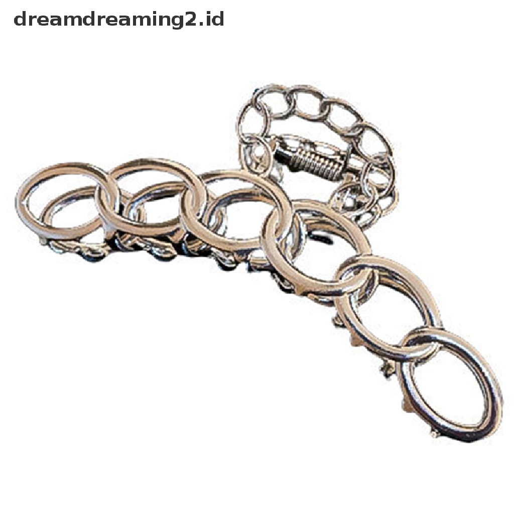 (dream) Harajuku Bintang Berongga Pentagram Cinta Hati Rambut Cakar Manis Keren Pesona Tren Klip Rambut Untuk Wanita Y2k Aksesoris Rambut//
