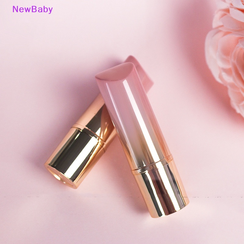 Newbaby Tabung Bibir Peach Powder Color Tabung Kosong Wadah Kosmetik Isi Ulang DIY ID