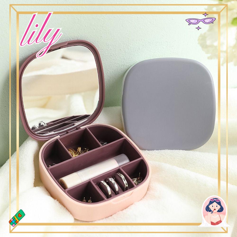 Lily Kotak Perhiasan High Quality Portable Multifungsi Organizer Box