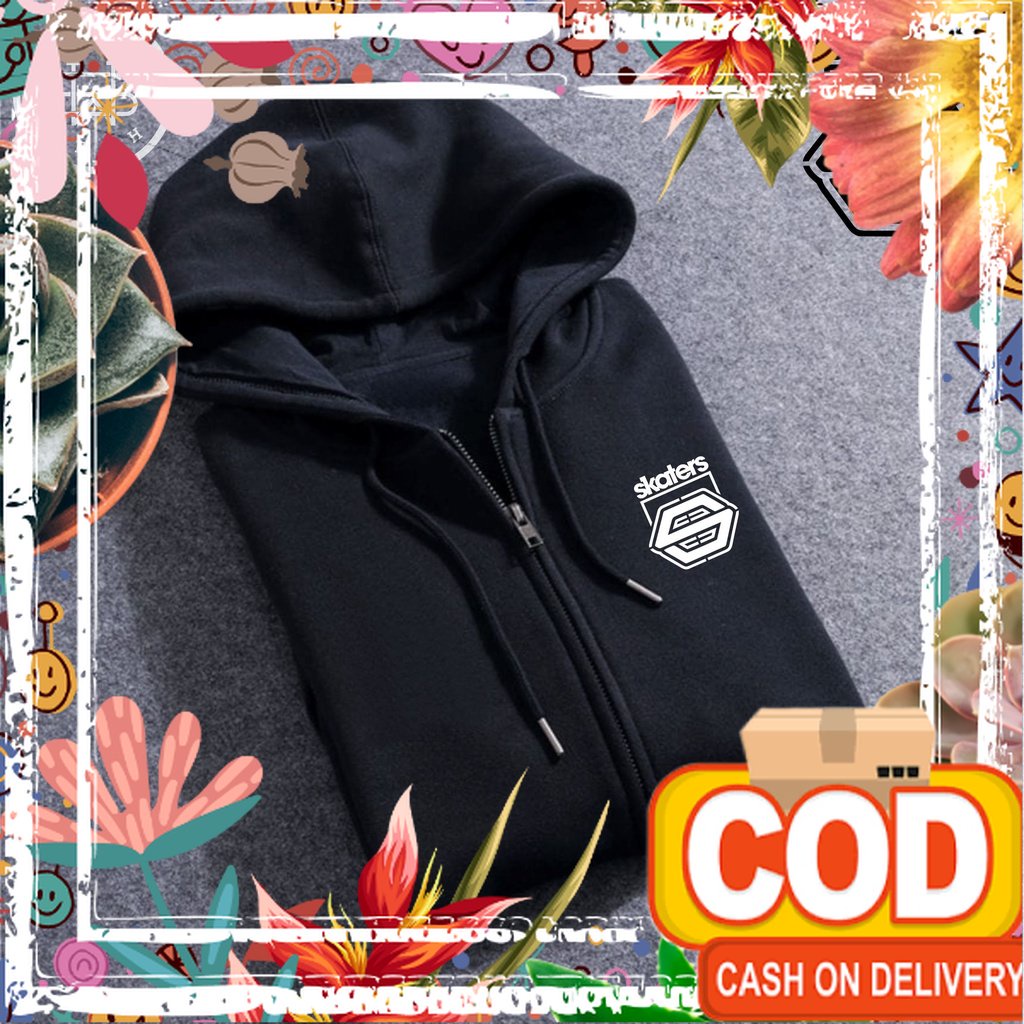 TERMURAH COD Jaket Sweater Hoodie Zipper Distro Pria SKATERS Model Terbaru Kekinian Best Seller/ Pro