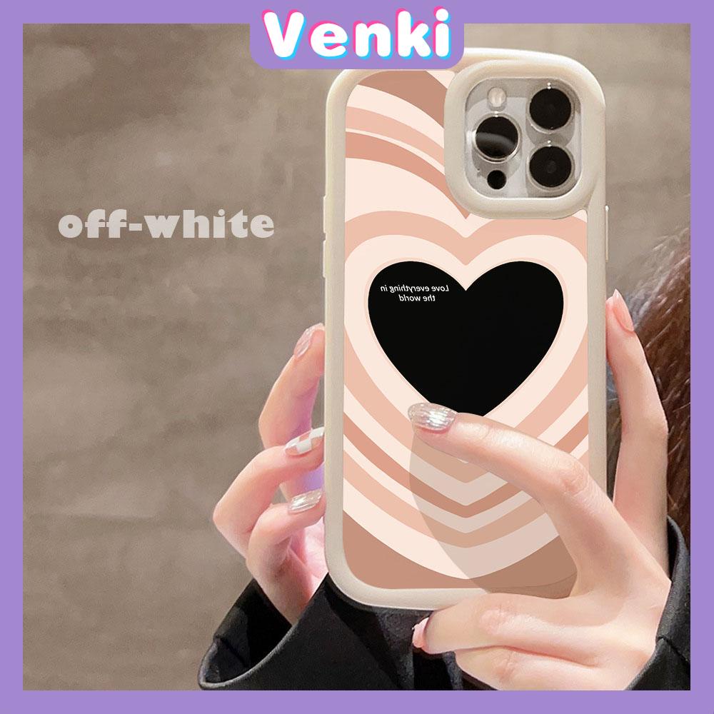 VENKI - For iPhone 11 Case Large Hole Frosted Blister TPU Soft Case Shockproof Protective Camera Heart Compatible with iPhone 14 13 Pro max 12 Pro Max 11 xr xs max 7Plus 8Plus