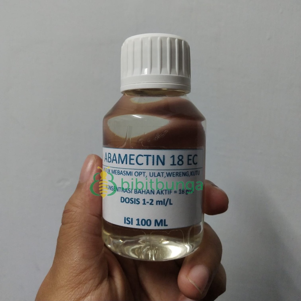 Obat Pengendali Hama Tanaman ABAMEKTIN / ABAMECTIN 18 EC Murni 100ml