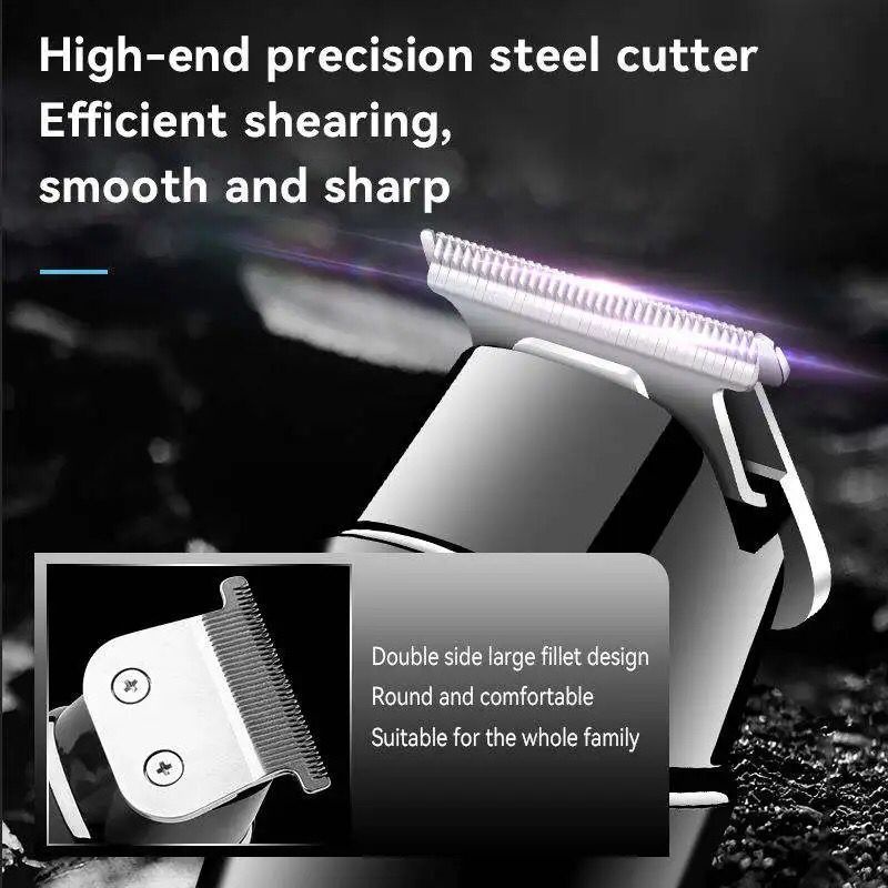 Kemei KM-1113 Profesional Hair Trimmer T-Blade Zero Gapped