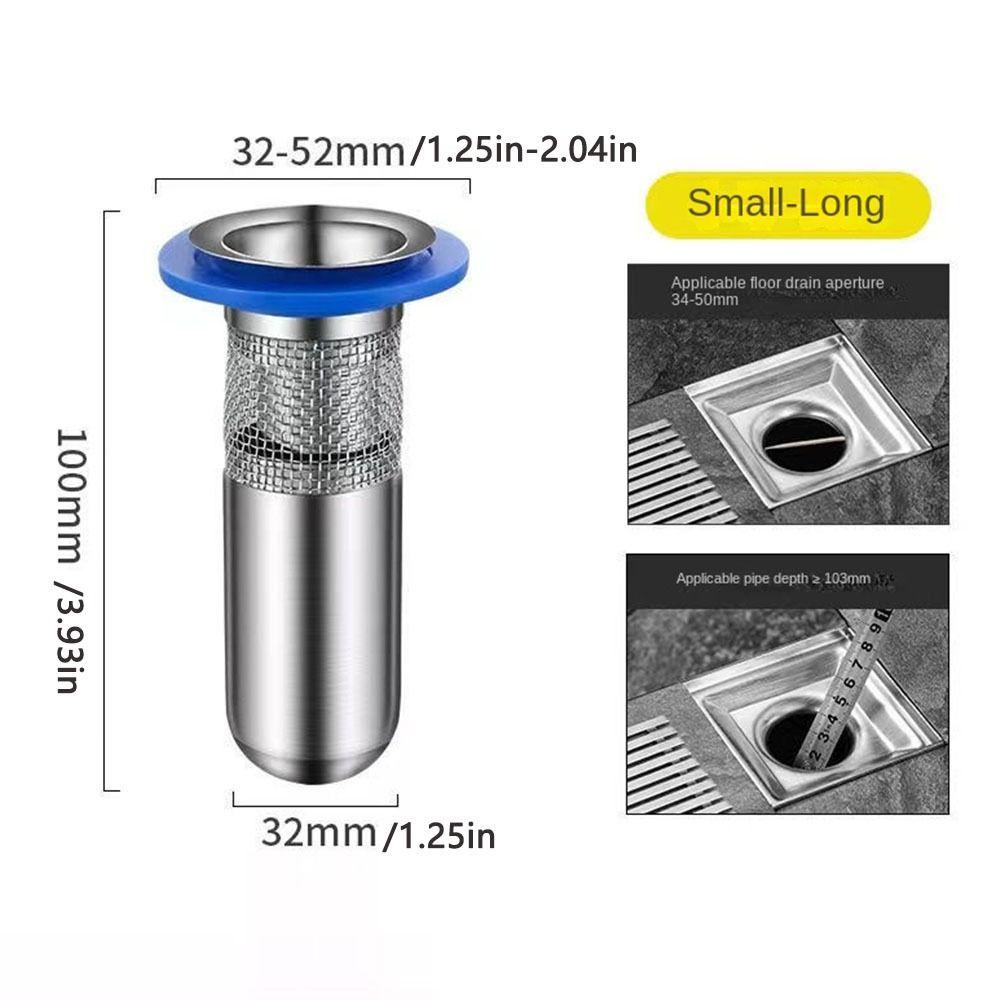 [Elegan] Deodorant Drain Core Anti Bau Seal Filter Kamar Mandi Katup Saluran Air Toilet Saringan Lantai Plug