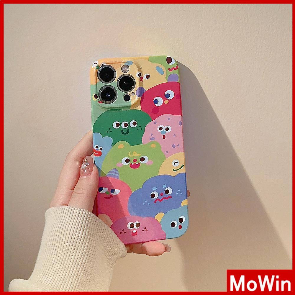 For iPhone 14 Pro Max iPhone Case Cream Glossy Soft Case TPU Shockproof Camera Cover Protection Cute Cartoon Compatible with iPhone 13 Pro max 12 Pro Max 11 xr xs max 7Plus 8Plus