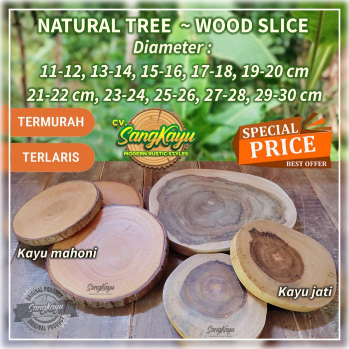 SangKayu Tatakan Teko Tatakan Gelas Cangkir Talenan Alas Teko Photo Props