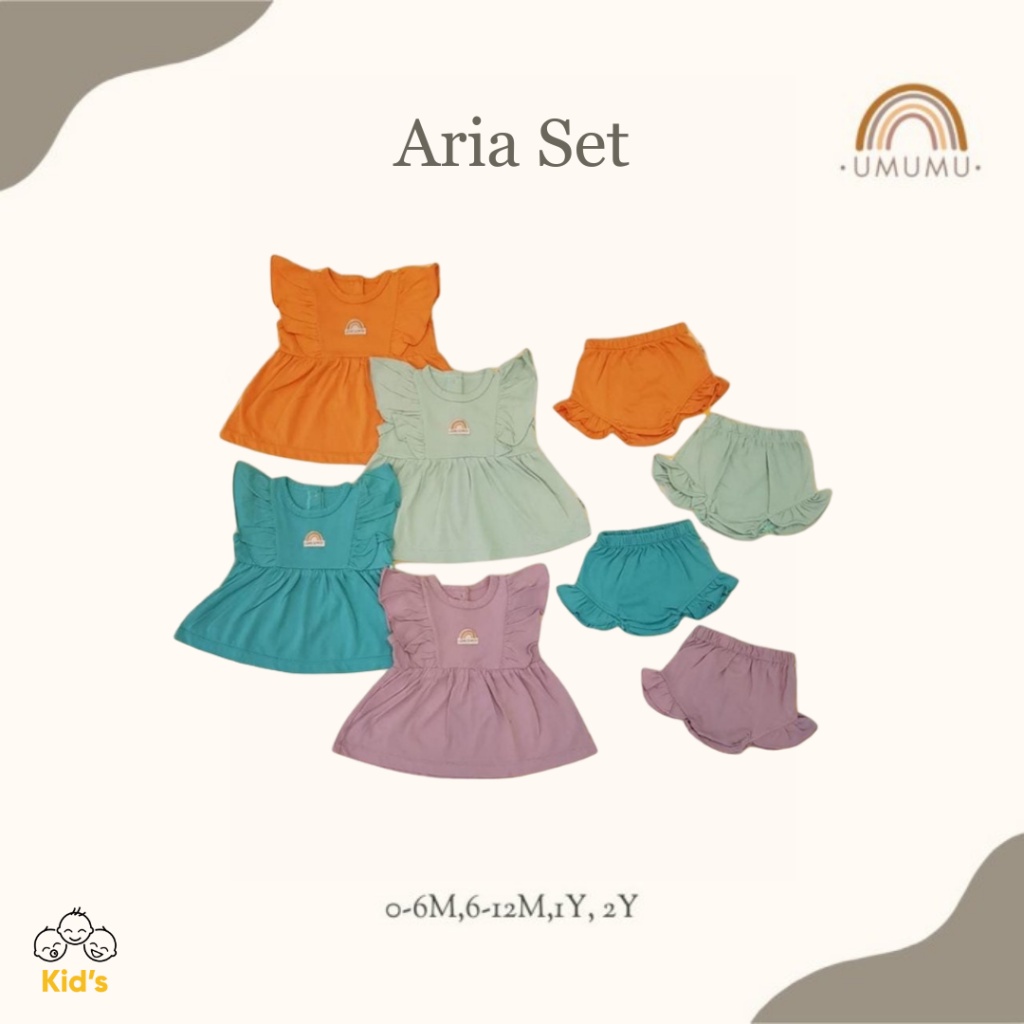UMUMU ARIA SET - Setelan Dress Anak - UM015