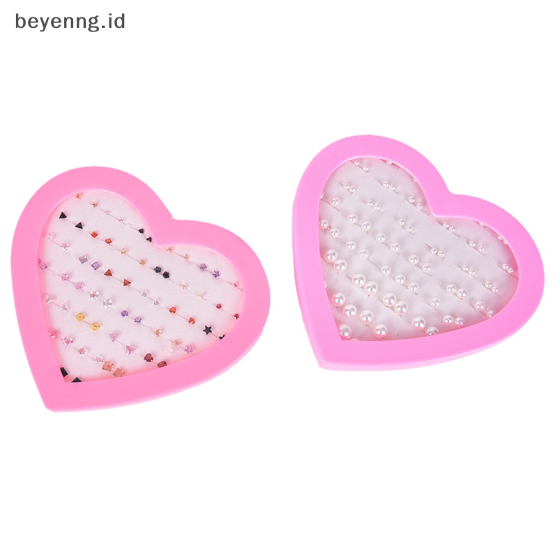 Beyen Handmade Mix Style Buah Bunga Clay Anting Tusuk Set Anak Anting Perhiasan ID