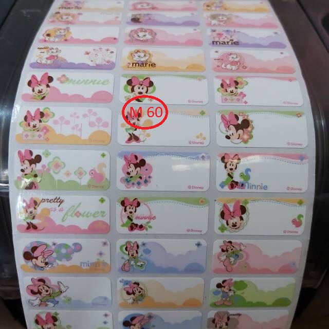 

Stiker Disney Stiker Nama Anti Air Custom Tempelan Buku Sekolah Anak