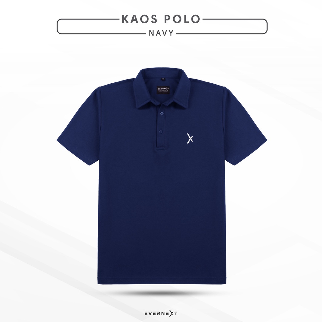 Kaos Kerah Pria Wanita Polos Polo T Shirt Cowok Cewek Unisex Branded Keren Kekinian