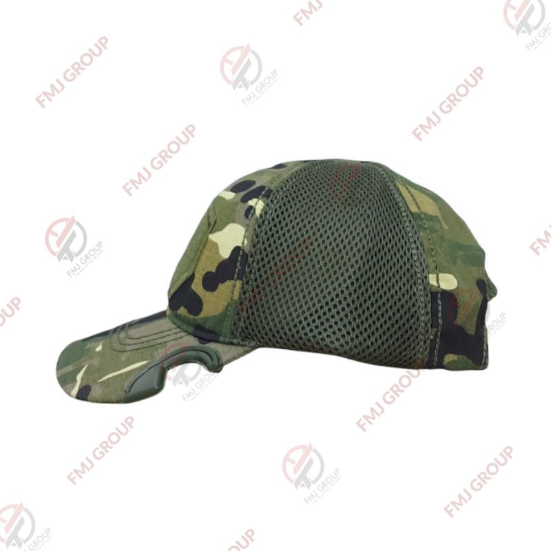 Topi Coak Tactical Punisher Premium / Topi Tactical Punisher Baseball Cap / Topi Baseball Coak Punisher - Loreng Multicam