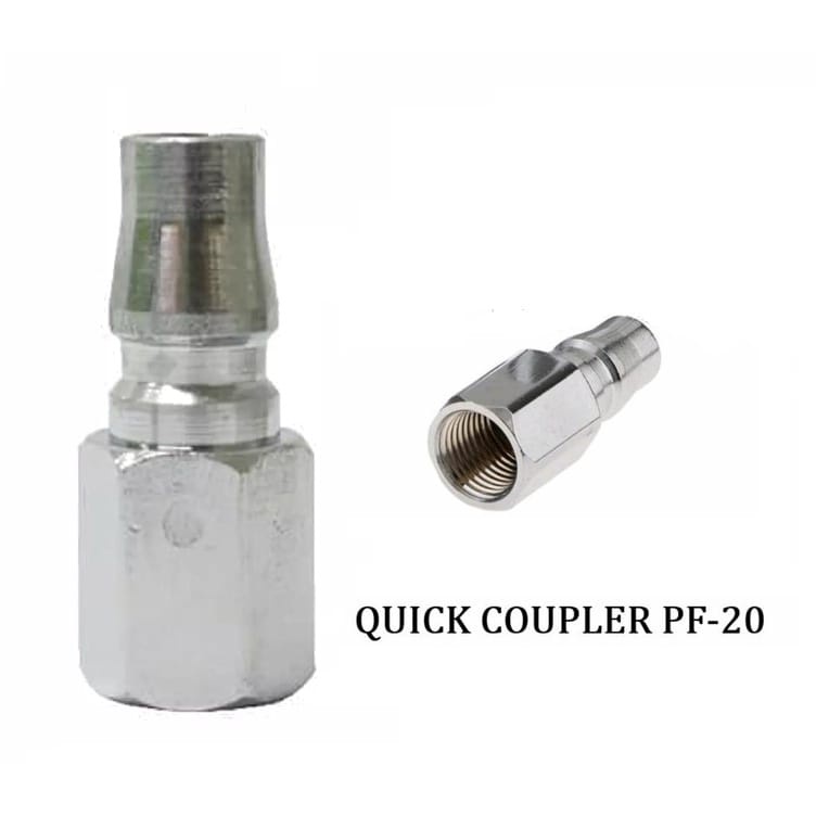 Sambungan Selang Kompresor Recoil Cuk Kopler PF PM PH PP20 Quick Coupler