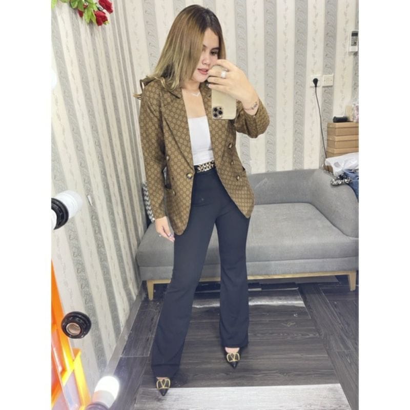 BLAZER GG BANGKOK/FULL MOTIF GG/BLAZER IMPORT /BLAZER BANGKOK PREMIUM